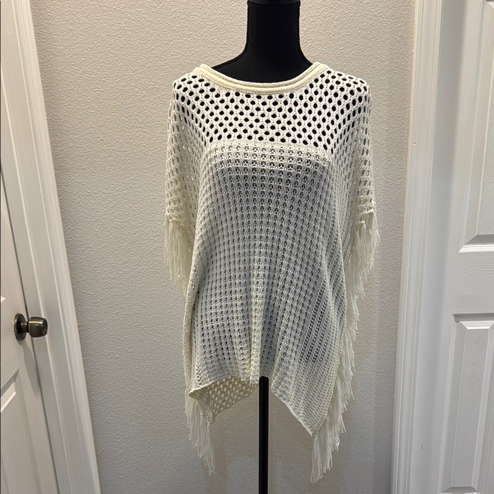 Elegant Cream Knit Sweater